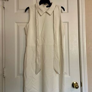 T TAHARI IVORY DRESS. SIZE 14
